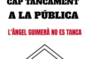 Les famílies de l’Escola Àngel Guimerà de Balaguer no donen per perduda l’escola i volen aturar el seu tancament