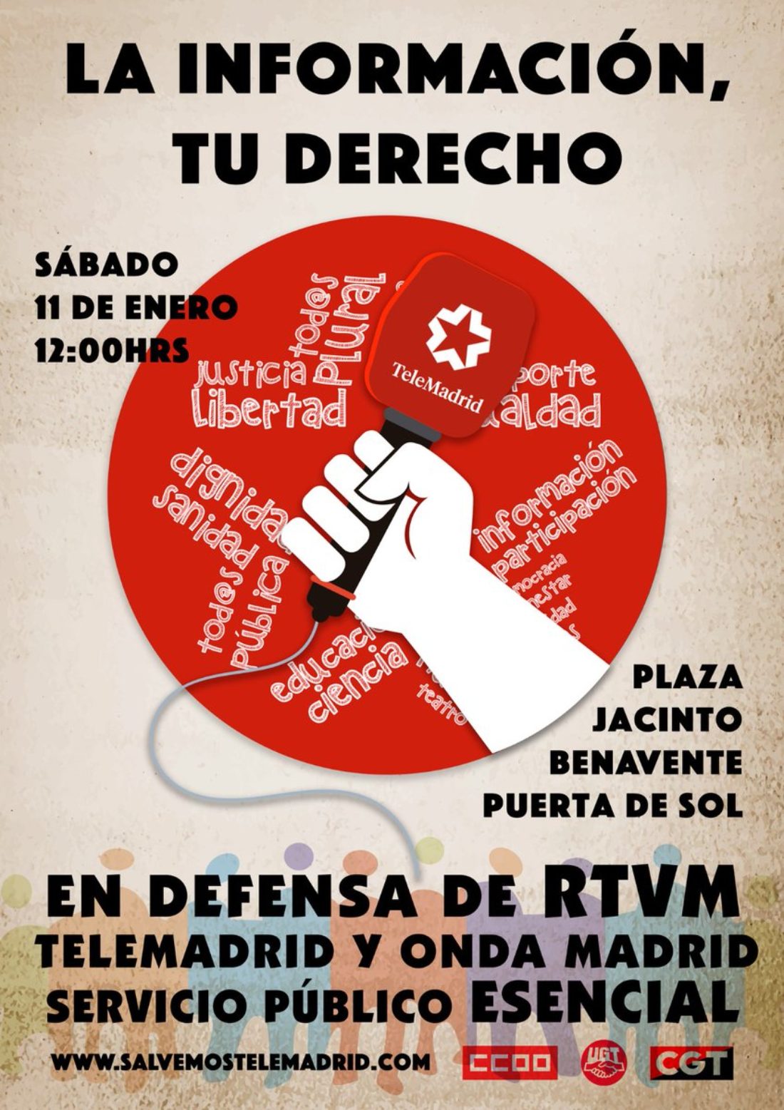 CGT denuncia que el Gobierno de Díaz Ayuso (PP) pretende boicotear la recuperación de la radiotelevisión madrileña