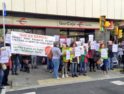 Rueda de prensa de los movimientos sociales de Lleida en solidaridad con la PAH