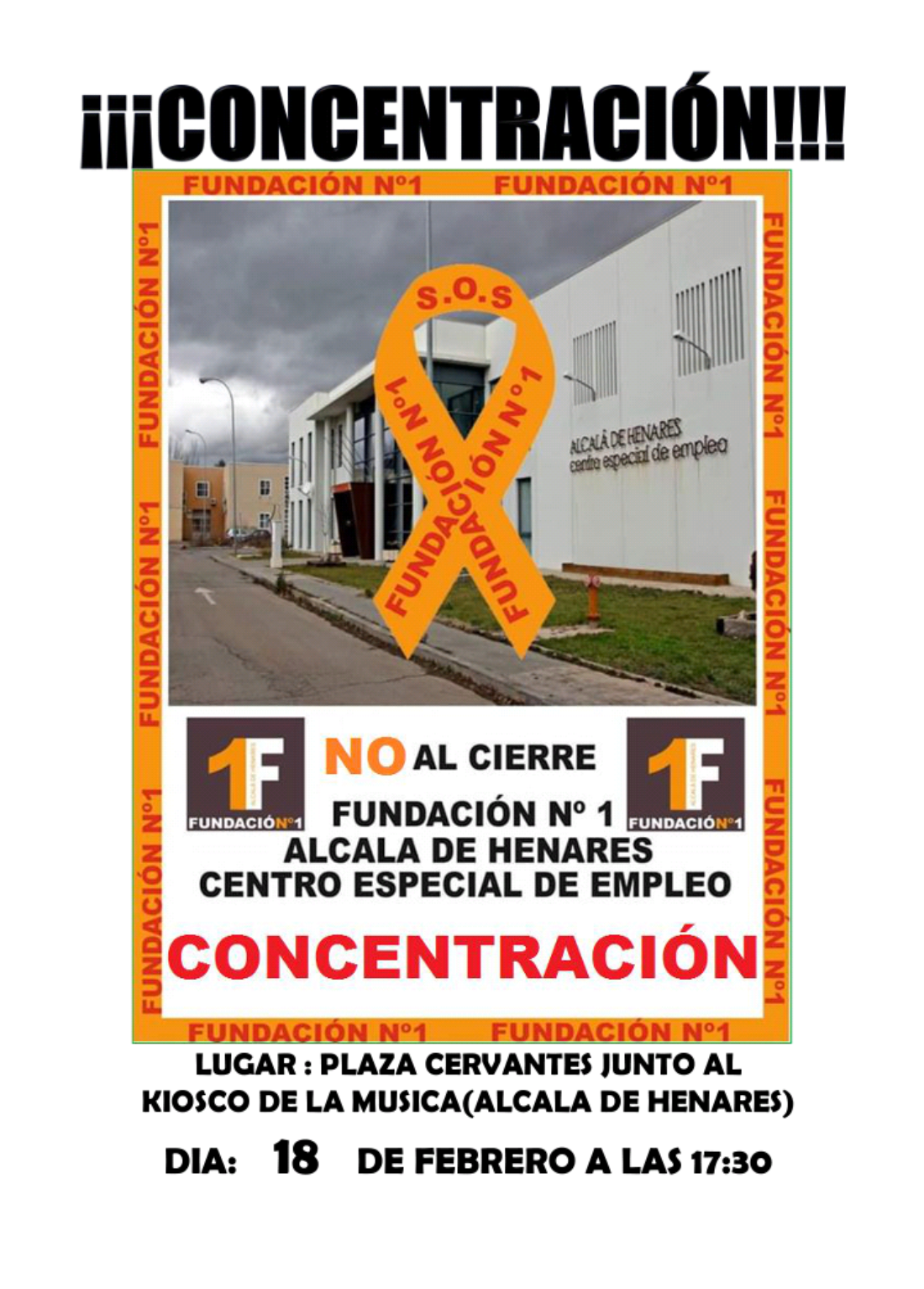 CGT del Corredor del Henares considera que la situación de pre concurso de acreedores de la Fundación Nº1 de Alcalá de Henares, está provocada por el PSOE y su gestión los últimos años
