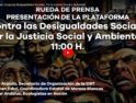 Directo: Rueda de Prensa, Contra las Desigualdades Sociales