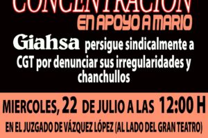CGT Huelva denuncia la desmedida subida de salarios de los altos cargos de GIAHSA