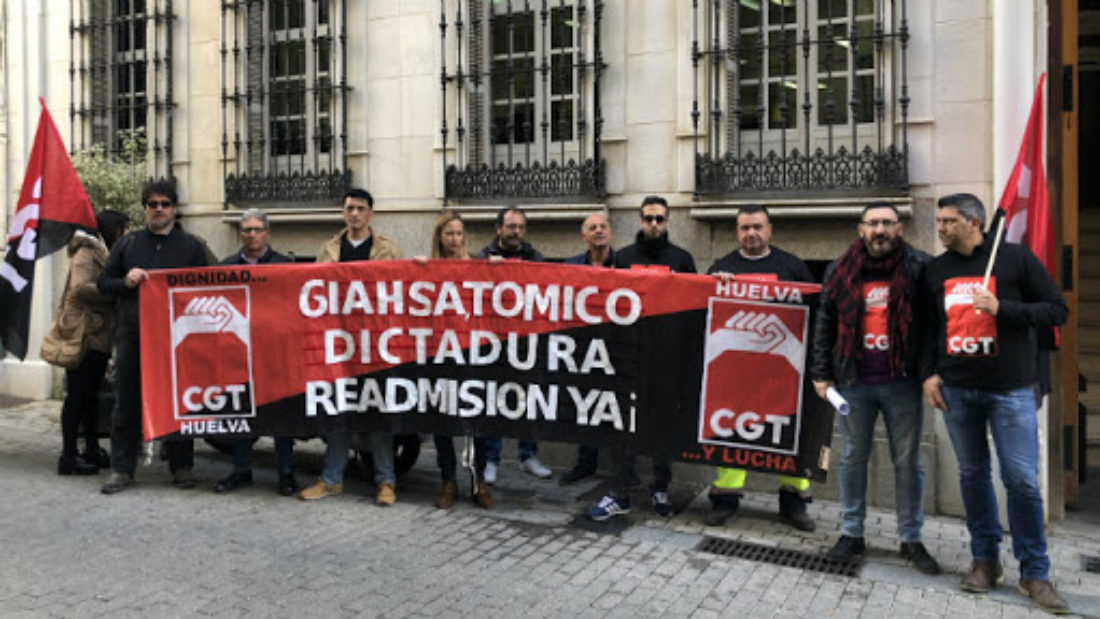 CGT Huelva denuncia que la empresa pública GIAHSA dilapida miles de euros para despedir a un trabajador