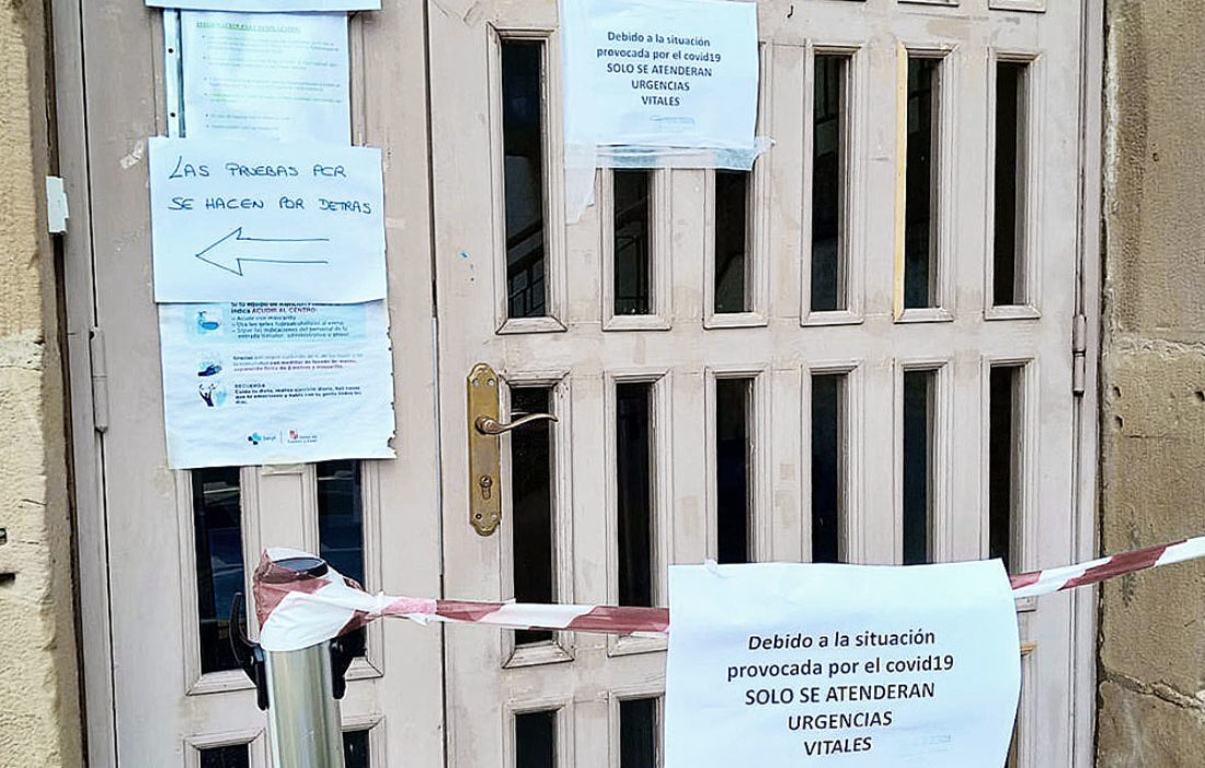 CGT denuncia la complicada situación del Centro de Salud de Espinosa de los Monteros