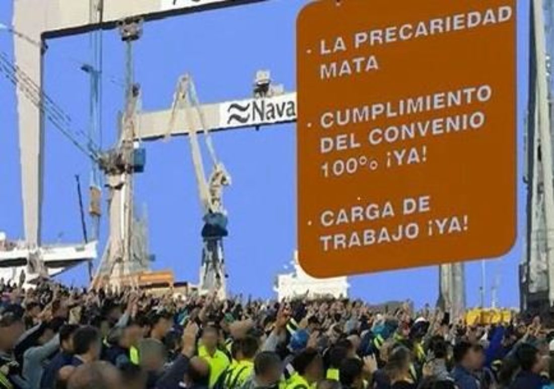 Se retrasa el inicio de la huelga general indefinida en el sector del Metal en Bahía de Cádiz – La Janda hasta las 0h del 4 de septiembre