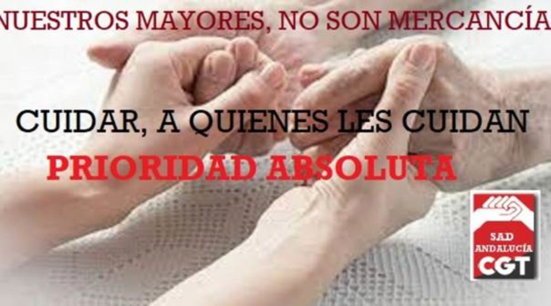 El Servicio de Ayuda a Domicilio en Andalucía llamado a la huelga general del sector el próximo 27 de noviembre