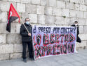 Valladolid, concentración por la libertad de Pablo Hasél y la derogación de la Ley Mordaza