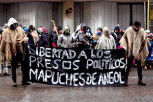 Libertad para los presos mapuches en huelga de hambre en Angol (Wallmapu chileno)