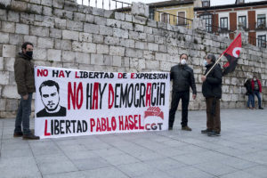 Valladolid: Concentración Solidaridad Pablo Hasél