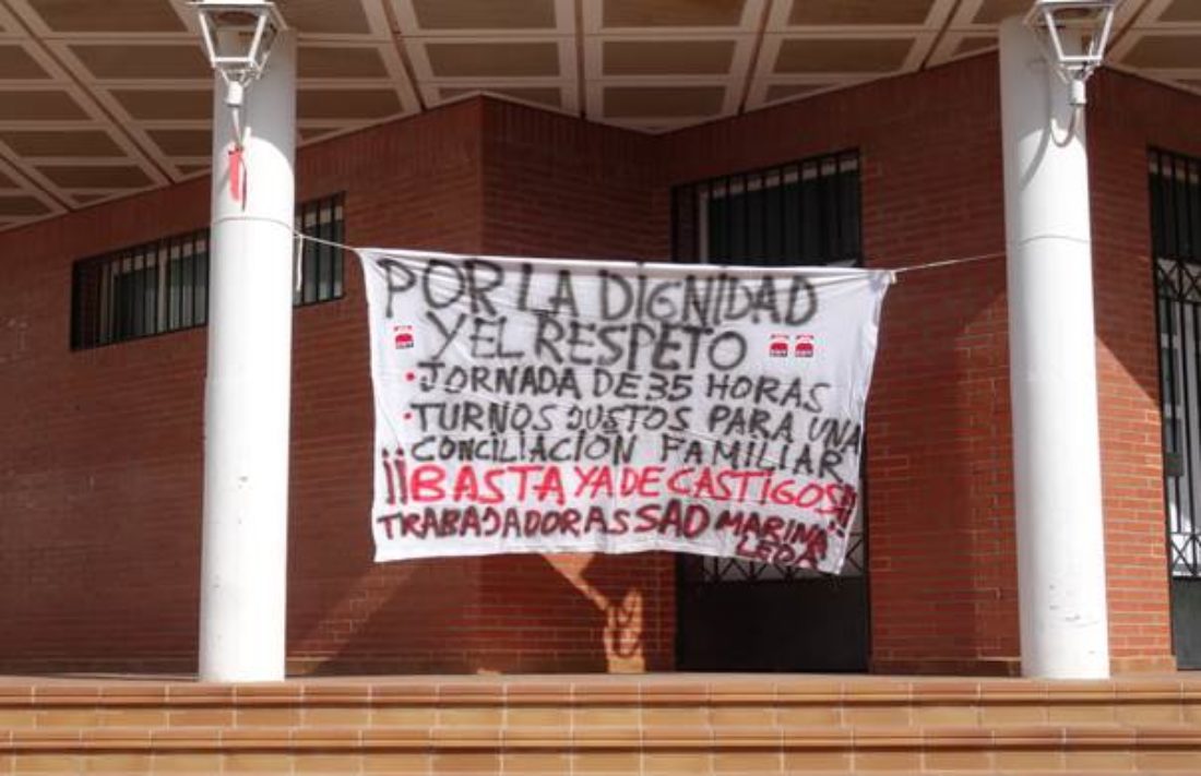 La histórica lucha del pueblo de Marinaleda desprestigiada por los actuales gestores del Ayuntamiento en sus alianzas con el Gobierno andaluz contra los derechos básicos de las trabajadoras