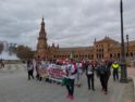 Acciones de protestas públicas en Almería ante la nefasta situación para la movilidad en la provincia