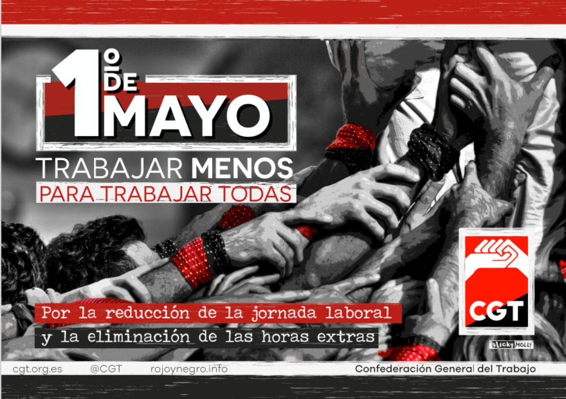 CGT trasladará sus actos centrales por el 1º de Mayo a Ceuta