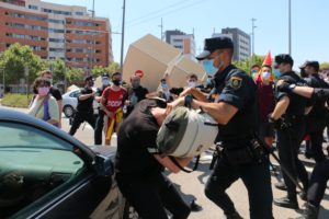 CGT condena la actuación policial en la visita de Felipe VI a la UJI