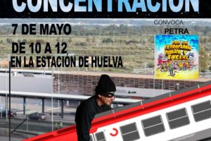 PTRA anuncia nueva acción de protesta por la situación ferroviaria en Andalucía el 7 de mayo de 10 a 12 en la estación de Huelva