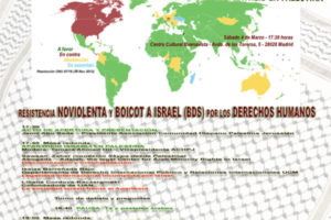 Campaña BDS de apoyo a Palestina en la Semana del Apartheid israelí