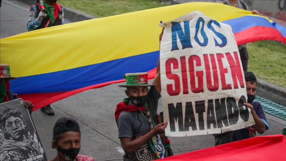 Solidaridade co pobo colombiano