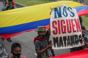 Solidaridade co pobo colombiano