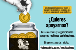 Formulario para contribuciones europeas en apoyo a la Gira Zapatista