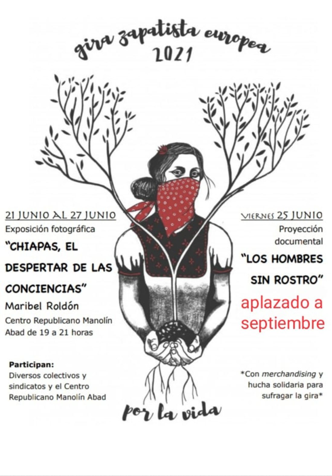 La gira zapatista 2021 en Huesca