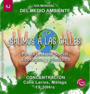 absceso desayuno Torbellino 5 de Junio Día Mundial del Medio Ambiente ¡Salimos a las calles!: Por una  Málaga rebelde, por la justicia ecosocial - Rojo y Negro
