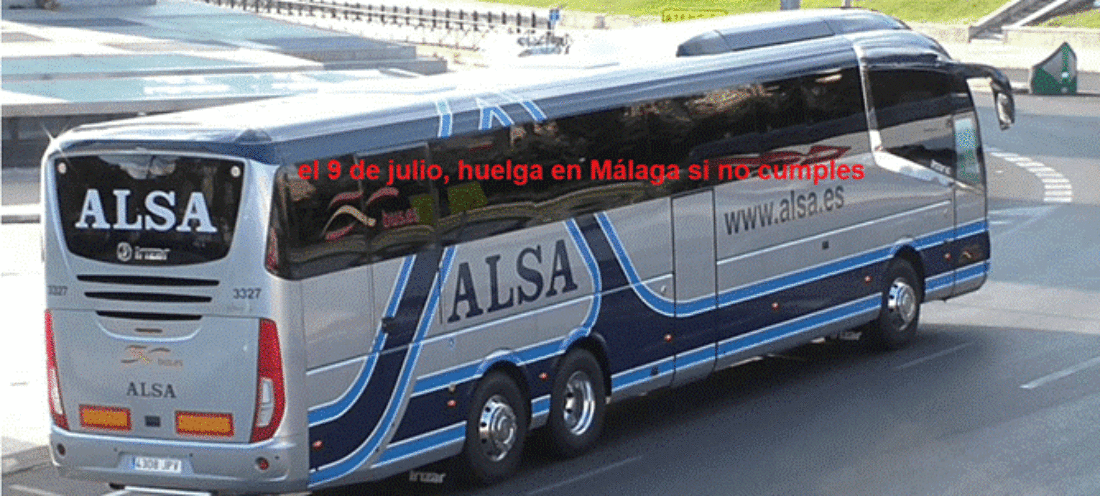 CGT se congratula de que la dirección de ALSA recapacite para evitar el conflicto laboral en Málaga