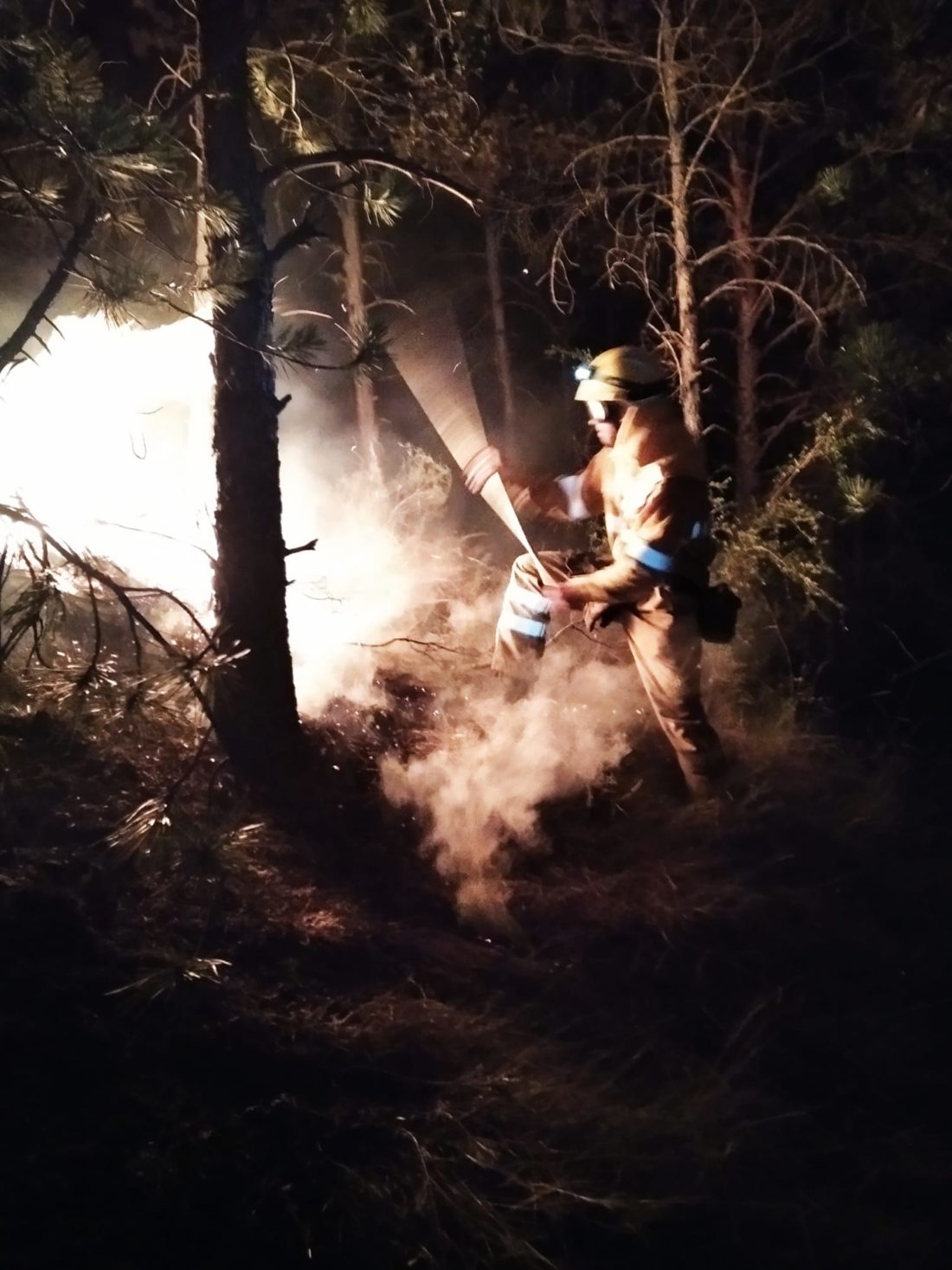 CGT SARGA denuncia un golpe de calor sufrido por un bombero forestal