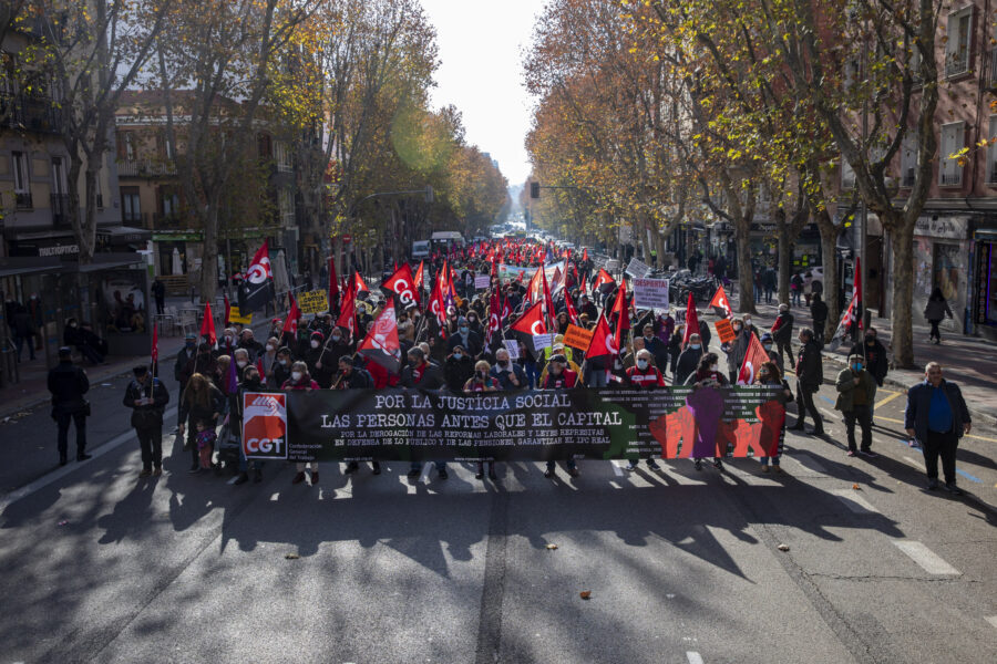 18-D: Manifestación en Madrid «Las personas antes que el capital» - Imagen-4