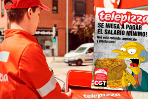 Inspección de trabajo ha sancionado a Telepizza por no abonar el SMI