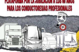 Concentración Jubilación 60 años conductoras y conductores en Salamanca