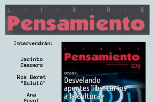 Presentación de la revista Libre Pensamiento en Zaragoza