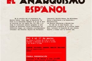 Inauguración de la exposición «Mujeres anarquistas» en Huesca