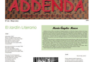 Addenda, Suplemento Cultural del RyN – Nº 102 – Mayo 2022