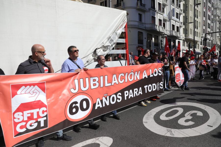 15-O: Manifestación en Madrid por la subida de pensiones y salarios - Imagen-10