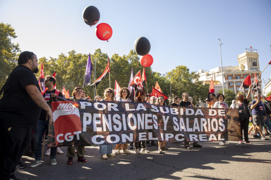 15-O: Manifestación en Madrid por la subida de pensiones y salarios - Imagen-16