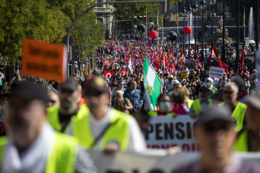 15-O: Manifestación en Madrid por la subida de pensiones y salarios - Imagen-20