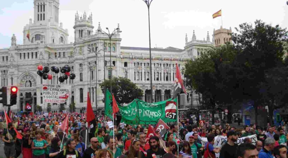 CGT denuncia la cesión de terrenos públicos en Vallecas (Madrid) a empresas privadas