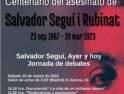 Actos del Centenario del asesinato de Salvador Seguí en Madrid