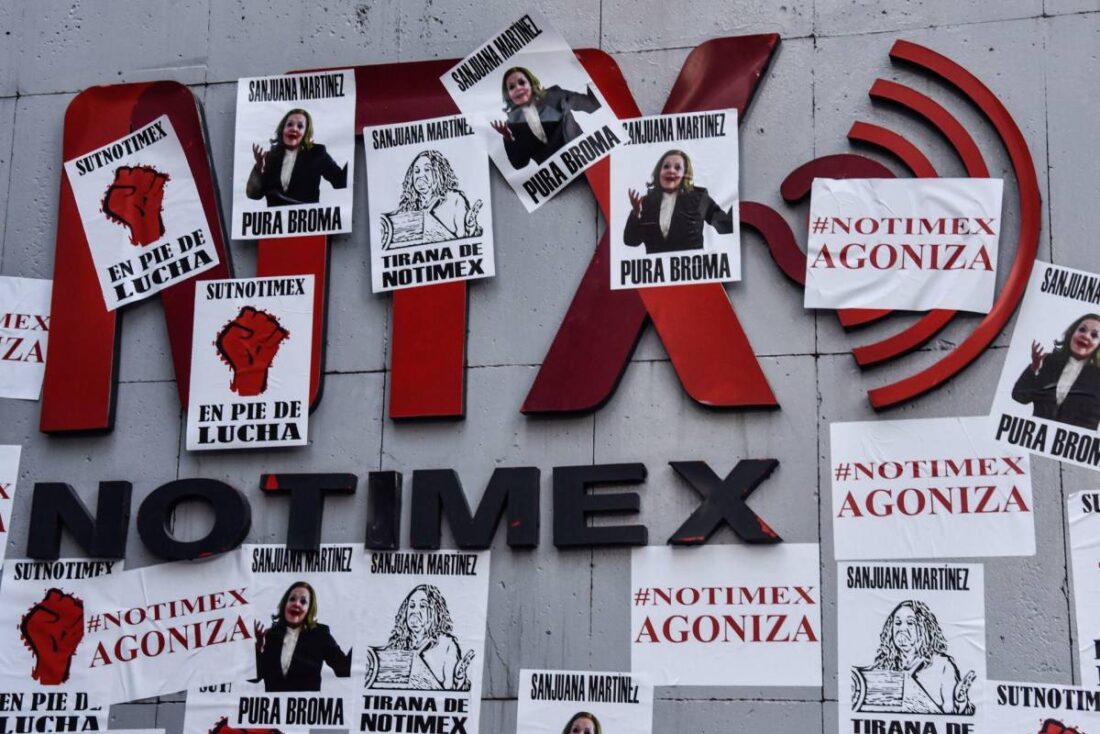 CGT denuncia el cierre de la agencia de noticias estatal de México NOTIMEX