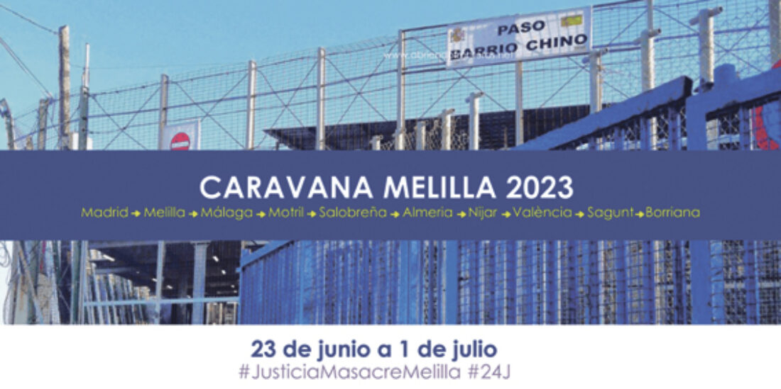 Caravana Abriendo Fronteras: 24J#JusticiaMasacreMelilla