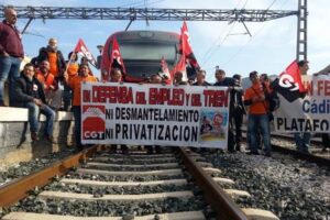 El Sector Ferroviario de CGT ha convocado huelga en Fabricación y Mantenimiento de RENFE en Málaga el próximo 5 de julio