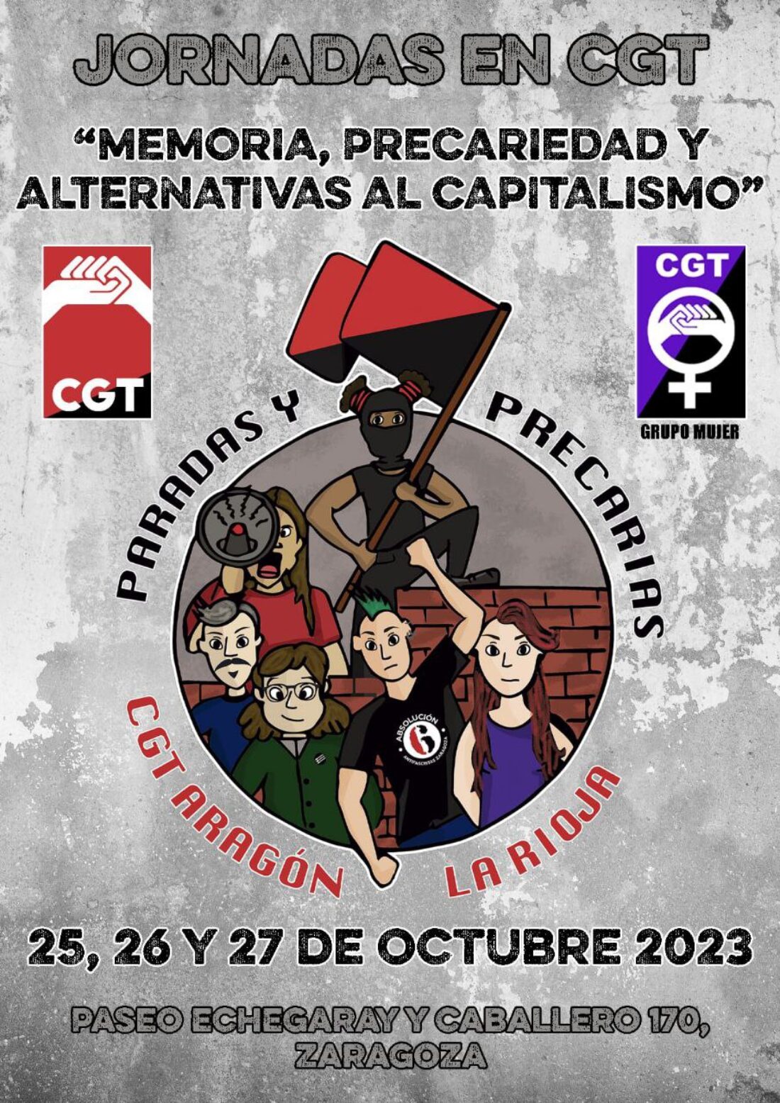 Jornadas en CGT:  «Memoria, precariedad y alternativas al capitalismo» del Grupo Paradas y Precarias