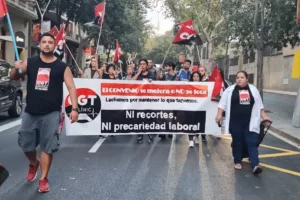 18-O: Manifestación Hospital Clínic de Barcelona