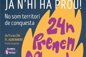 25N: Dia contra les violències masclistes. Convocatòries a València