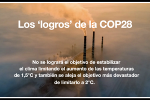 Los «logros» de la COP28