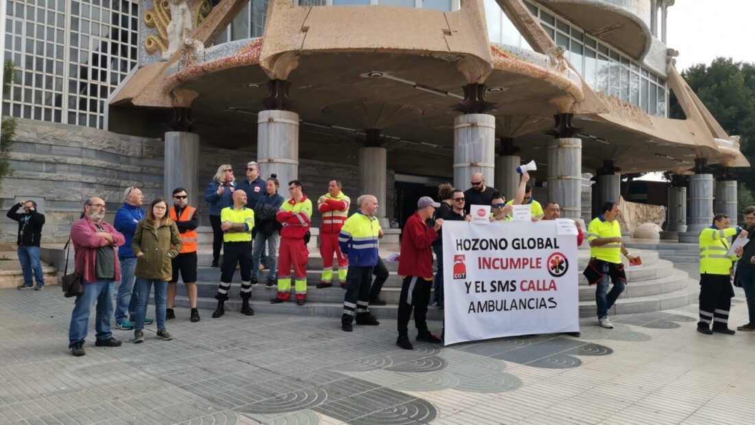 El transporte sanitario de Murcia se precariza: Un servicio público en constante deterioro