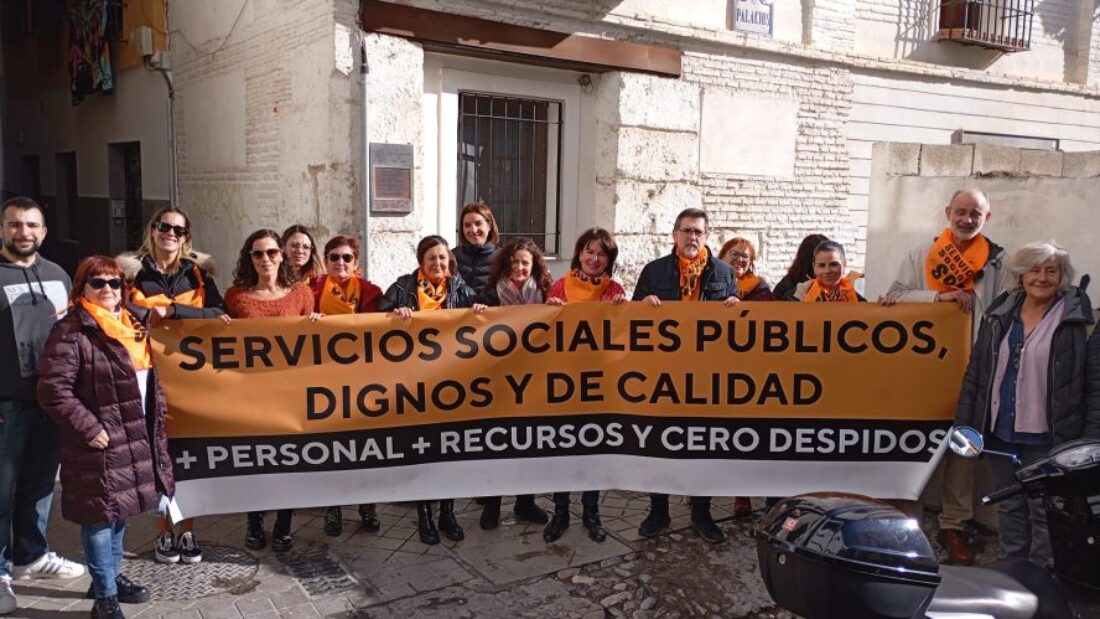 La Lucha de la Plantilla Municipal de Servicios Sociales en Granada