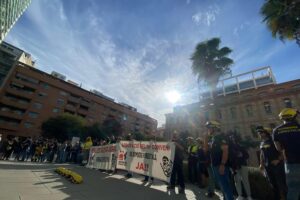 Assemblea de Bombers i Bomberes Forestals celebrada el 27-2-24 a València i convocada per totes les seccions sindicals