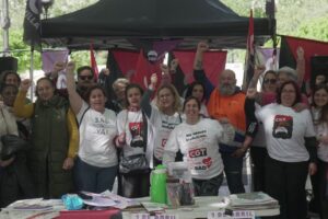 Se cumplen dos semanas de Acampada del SAD ante el Ayuntamiento de Sevilla