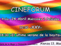 24-A: Cinefórum organizado por La Secretaría de la Mujer y Formación (OO.VV. Madrid)