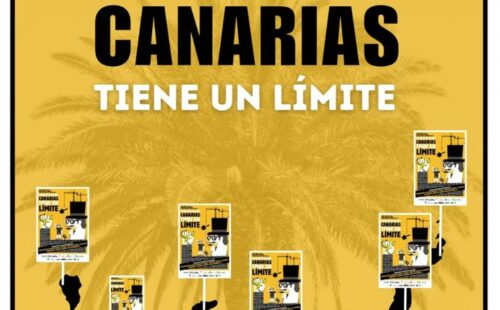 Solidaridad con las compañeras en huelga de hambre y el campamento “Canarias se agota” en La Laguna